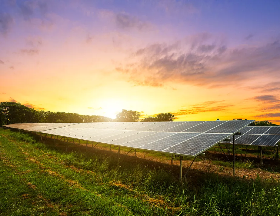 Instalação de energia solar em propriedade rural